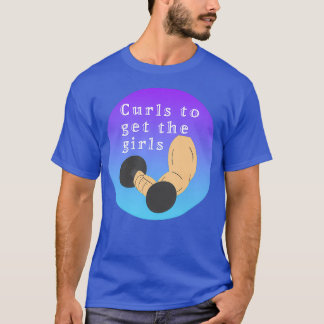 T-shirt Boucles pour obtenir les filles