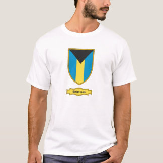 T-shirt Bouclier 1 des Bahamas
