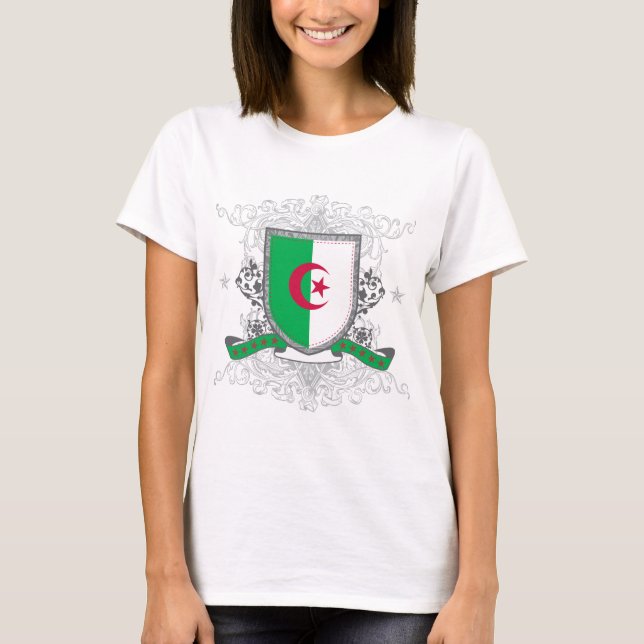 T-shirt Bouclier de l'Algérie (Devant)