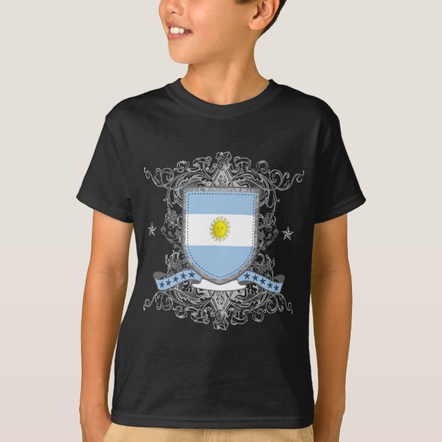 T-shirt Bouclier de l'Argentine (Devant)