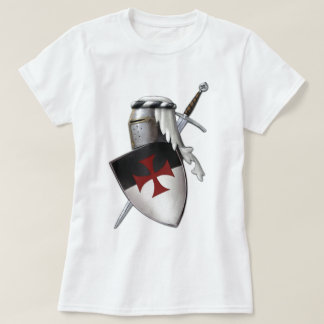 T-shirt Bouclier de Templar de chevaliers
