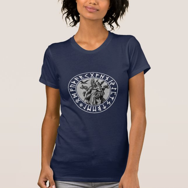 T-shirt Bouclier d'Odin Rune (Devant)