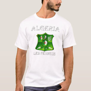 T-shirt Bouclier du football du football de Les Fennecs de