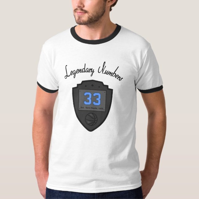 T-shirt Bouclier - état de 33 Indiana (Devant)