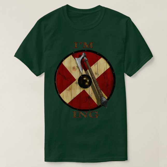 T-shirt Bouclier Im (Design devant)