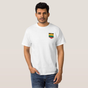 T-shirt Bouclier indicateur Lituanie