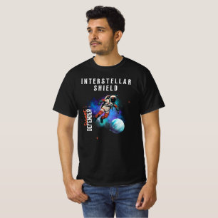 T-shirt Bouclier Interstellaire Défenseur Cosmique