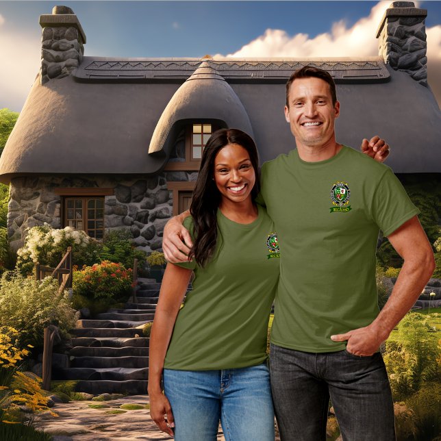 T-shirt Bouclier irlandais Conroy/O'Conry personnalisé (Créateur téléchargé)