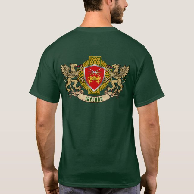 T-shirt Bouclier irlandais de Brennan et Griffins personna (Dos)