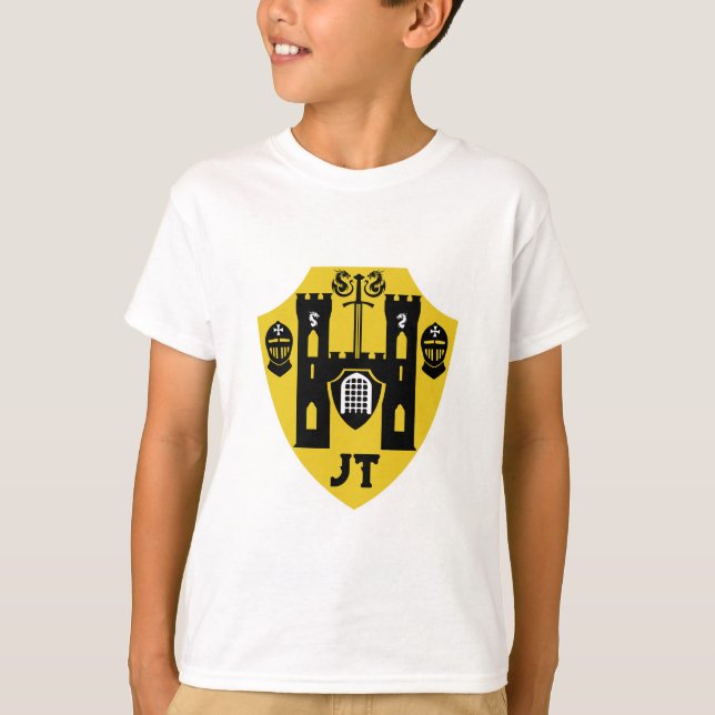 T-shirt Bouclier Knights personnalisable (Devant)