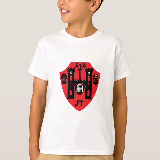 T-shirt Bouclier Knights personnalisable (Devant)