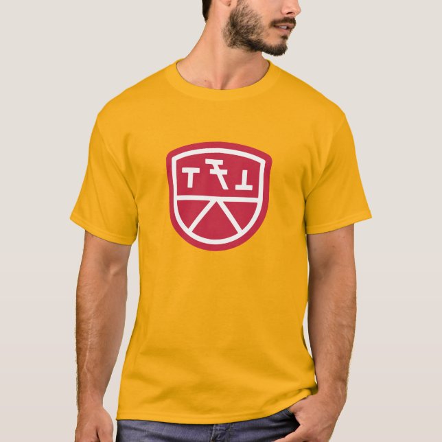 T-shirt Bouclier Phi Sigma Kappa 3 (Devant)
