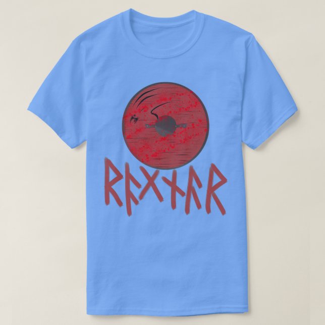 T-shirt Bouclier sanglant de ragnar lothbrok (Design devant)
