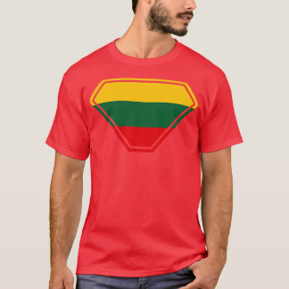 T-shirt bouclier super-alimenté Lituanie