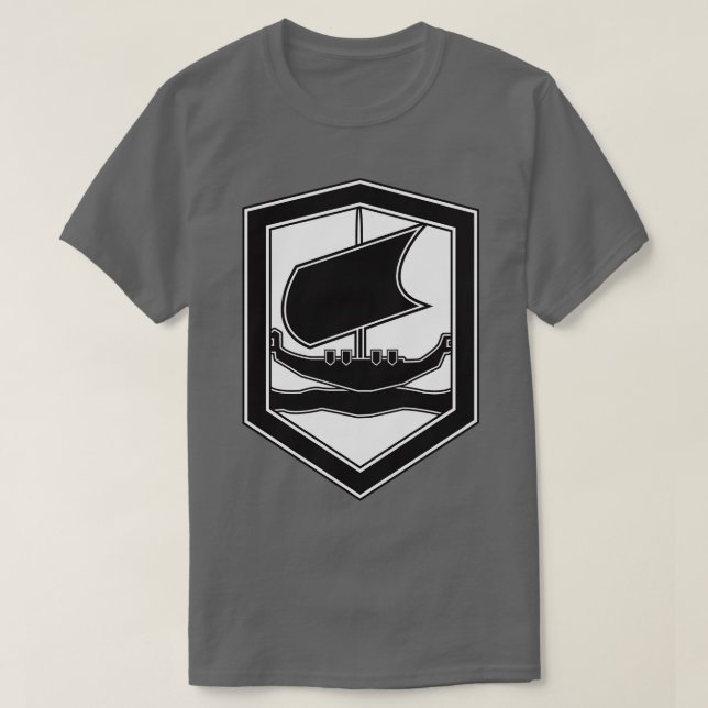 T-shirt Bouclier viking (Design devant)