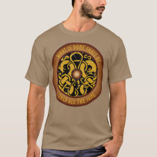 T-shirt Bouclier viking Ce qui est fait Viking Lore