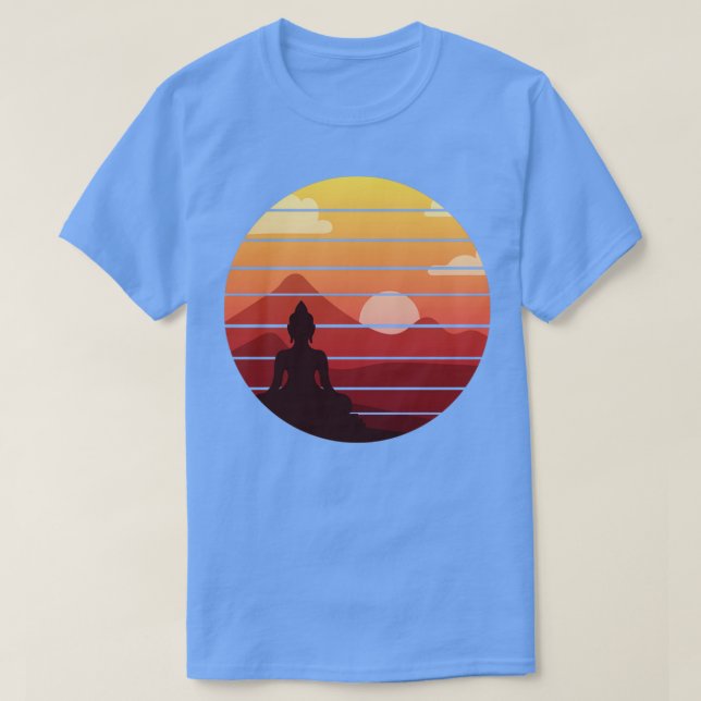 T-shirt Bouddha asiatique Thaïlande (Design devant)