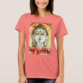 T-shirt Bouddha Be Love Watercolor Débardeur d'art