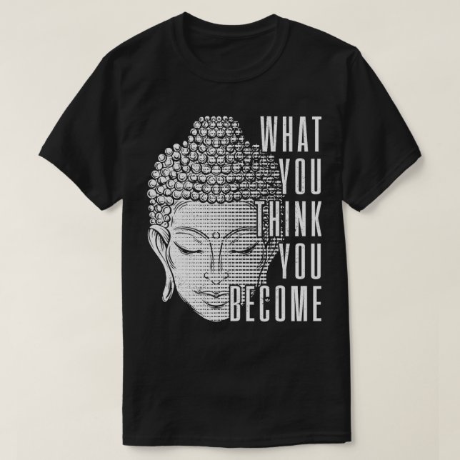 T-shirt Bouddha Citation Bouddhisme Yogi Yoga Cadeau (Design devant)