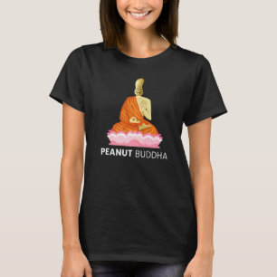 T-shirt Bouddha d'arachide Beurre d'arachide Jelée aliment