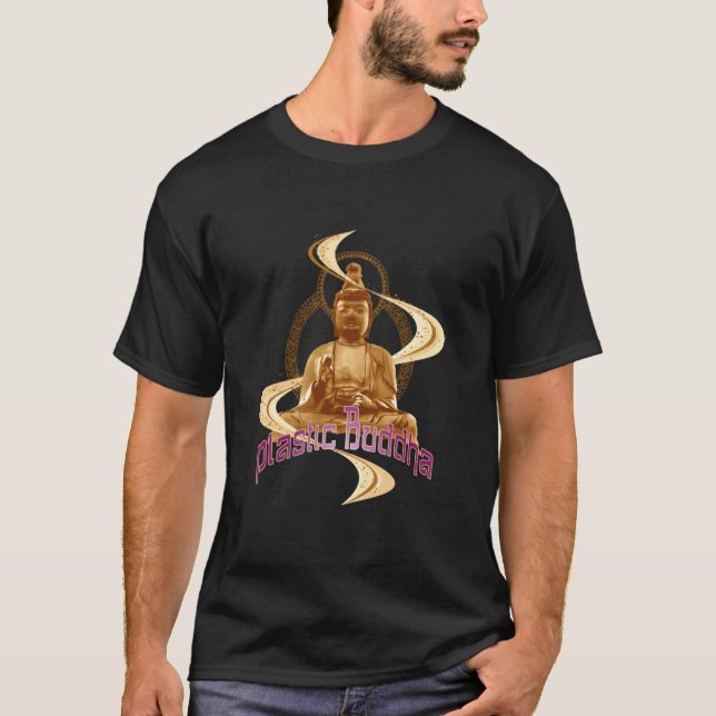 T-shirt Bouddha de plastique III (Devant)