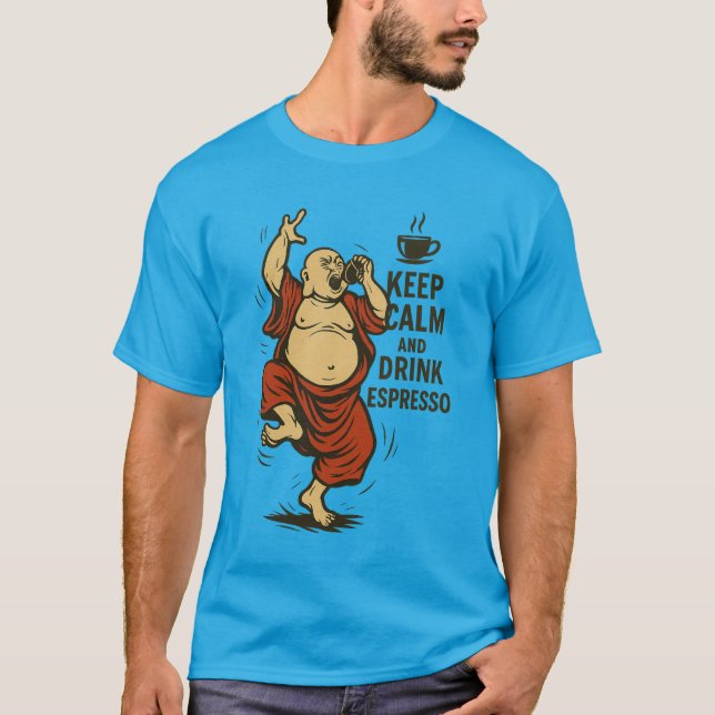 T-shirt Bouddha déchaîné (Devant)