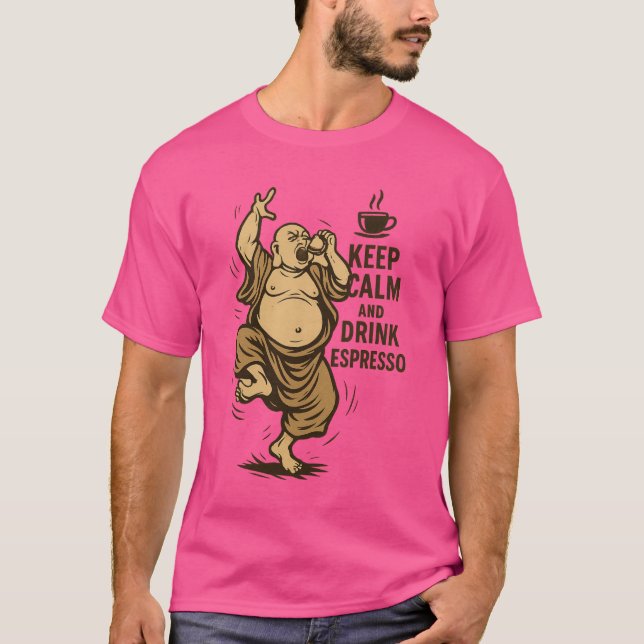 T-shirt Bouddha déchaîné (Devant)