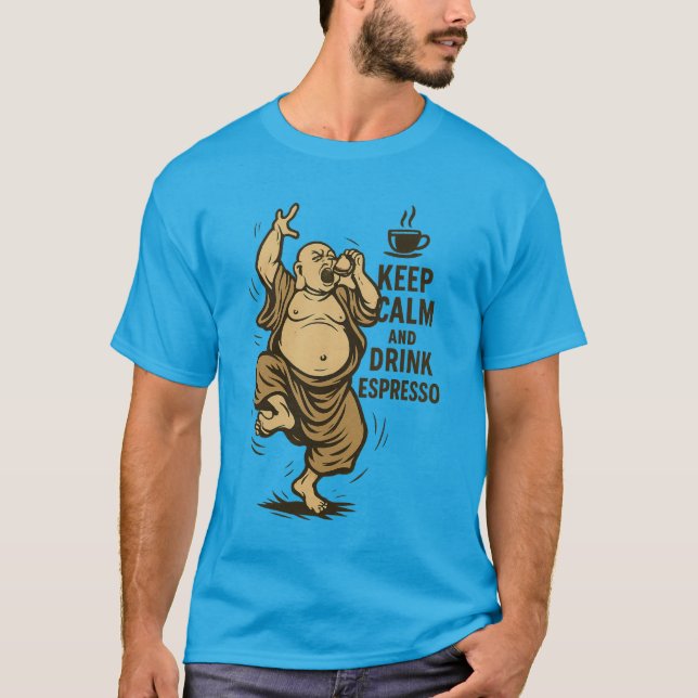 T-shirt Bouddha déchaîné (Devant)