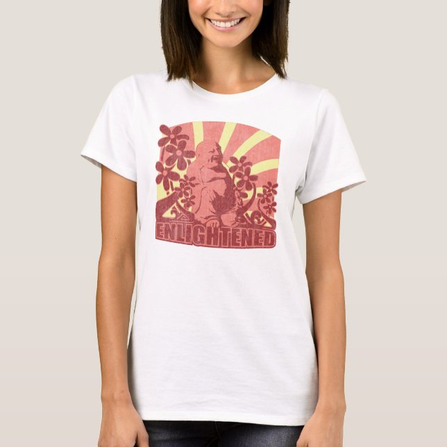 T-shirt Bouddha éclairé (Devant)