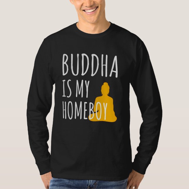 T-shirt Bouddha Est Mon Costume De Maître Cadeau (Devant)