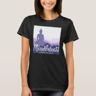 T-shirt Bouddha Gautama Mindfulness Paix Amour Bienveillan