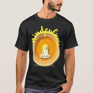 T-shirt Bouddha Gautama Mindfulness Paix Amour Kindness M