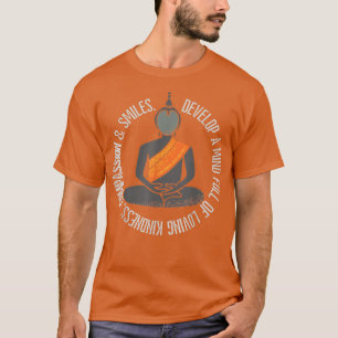 T-shirt Bouddha Gautama Mindfulness Paix Amour Kindness M