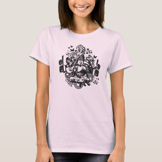 T-shirt Bouddha génial (Devant)