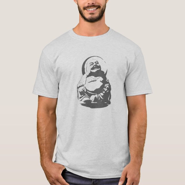 T-shirt Bouddha heureux (Devant)