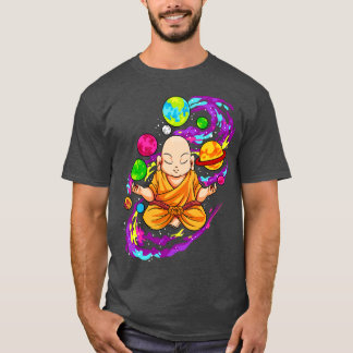 T-shirt Bouddha Méditer Yoga Zen Univers