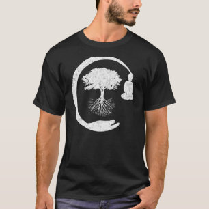 T-shirt Bouddha Moine Namaste Prier Smile Happy Rire