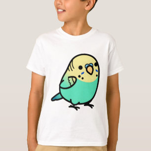 T-shirt Bouddha Sky Blue Bougie à tête jaune