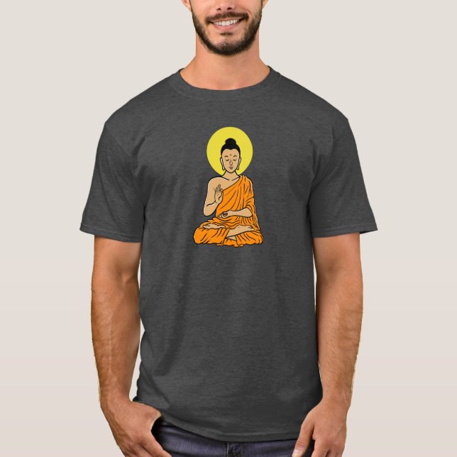T-shirt Bouddha sur Buddhism.net (Devant)