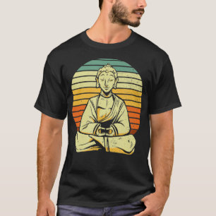 T-shirt Bouddha vintage Bouddhisme Zen Yoga