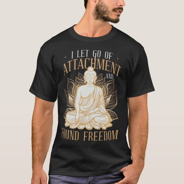 T-shirt Bouddha Zen Hinduisme Méditation spirituelle Yoga (Devant)