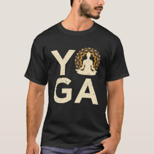T-shirt Bouddhisme Yoga Cool Namaste Style de vie Prof de
