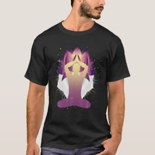 T-shirt Bouddhisme zen Lotus Fleur Spirituelle Yogi Médiat