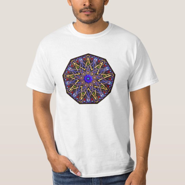 T-shirt BOUDDHIST MANDALA (Devant)