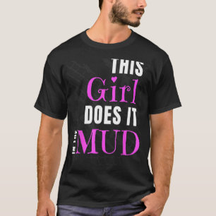 T-shirt Boue Bogging Mudding - Drôle Tee - shirt de nouvea