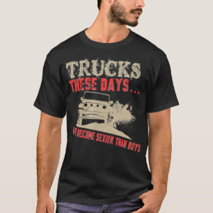 T-shirt Boue Bogging Mudding Sey Trucks