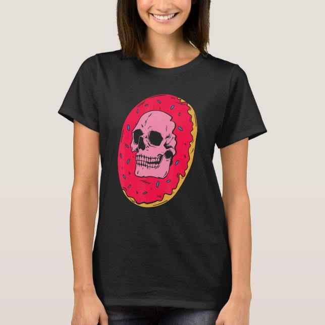 T-shirt Boue Crâne avec arrosage ami Dough (Devant)