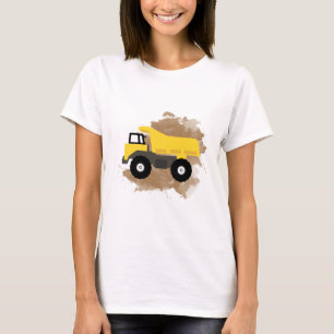 T-shirt Boue du véhicule de construction