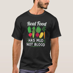 T-shirt Boue Pas Sang végan végétalien véganisme végétarie