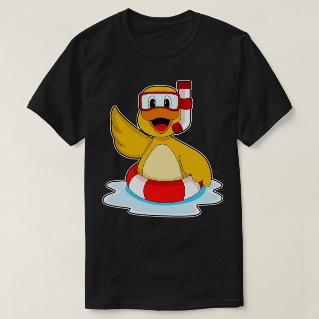 T-shirt Bouée de sauvetage de canard (Design devant)